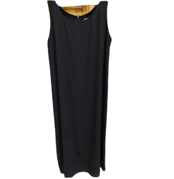 Studio 1 Chiffon 2 pc Party Dress Floral Embroidery Sheer Overlay Jacket - Picture 3 of 14